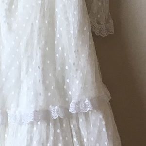 Gunne Sax vintage white dress